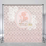 Allenjoy Custom Pink Retro Princess 20Th Birthday Backdrop