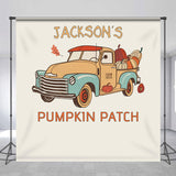 Allenjoy Custom Pumpkin Patch Party Backdrop Birthday