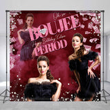 Allenjoy Diamonds Boujee Custom Photo Birthday Party Backdrop