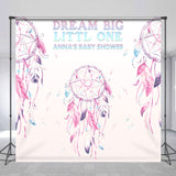 Allenjoy Dream Big Dreamcatcher Custom Baby Shower Backdrop