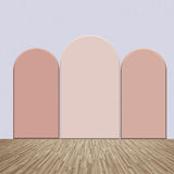 Allenjoy Dusty Pink Theme Solid Color Party Arch Backdrop Kit