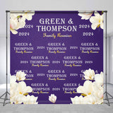 Allenjoy Family Reunion Magnolia Custom Name Dance Backdrop