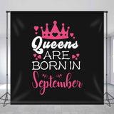 Allenjoy Fuchsia Crown Queen Custom Birthday Backdrop Girls