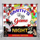 Allenjoy Game Night Special Edition Custom Party Backdrop