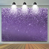 Allenjoy Glitter Purple Bokeh Birthday Baby Shower Background