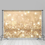 Allenjoy Gold Glitter Spot Bokeh Photoshoot Wedding Backdrop