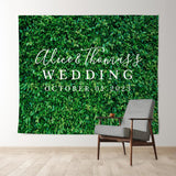 Allenjoy Green Leaves Nature Backdrop Greenery Party Backdrop