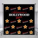 Allenjoy Hollywood 20Th Custom Step And Repeat Backdrop