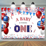 Allenjoy Independence Day Theme 1St Birthday Party Backdrop