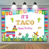 Allenjoy Its A Mexican Tato Happy Birhday Backdrop For Children