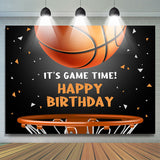 Allenjoy Its Basketball Game Time Birthday Backdrop For Boy