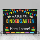 Allenjoy Kindergarten Back To School Kids Photography Backdrop