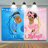 Allenjoy Layup Or Makeup Baby Shower Party Backdrop Decoration