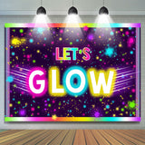 Allenjoy Lets Clow Colorful Graffiti Backdrop For Birthday Party