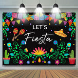 Allenjoy Lets Fiesta Plant Succulents Happy Holiday Backdrop