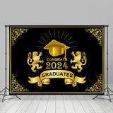 Allenjoy Lion 2024 Graduation Gala Backdrop Graduates