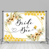 Allenjoy Lovely Sweet Flower Birde To Bee Bridal Shower Backdrop