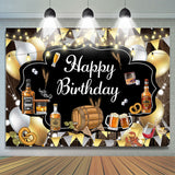 Allenjoy Oktoberfest Cowboy Celebration Birthday Backdrop