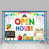 Allenjoy Open House Meet The Teacher Back To School Backdrop