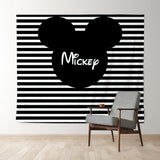 Allenjoy Personalized Mouse Backdrop For Birthday Party