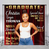 Allenjoy Personalized Special Issue Graduate 2023 Backdrop