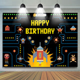 Allenjoy Play Games Happy Birthday Party Backdrop Boy