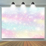 Allenjoy Rainbow Glitter Birthday Photography Backdrop