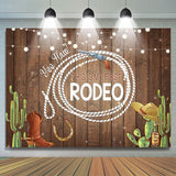 Allenjoy Revolver Cowboy Themed Birthday Photography Background