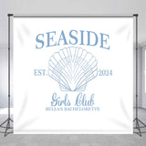 Allenjoy Seaside Girls Club Custom Bachelorette Backdrop