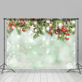 Allenjoy Simple Winter Bokeh Merry Christmas Holiday Backdrop