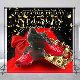 Allenjoy Sneaker Gala Red Carpet Custom Birthday Backdrop