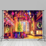 Allenjoy Sparkle Colourful Light Bokeh Christmas Backdrop