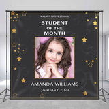 Allenjoy Student Of The Month Personalized Photo Backdrop