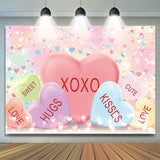 Allenjoy Sweet Romance Pink Love Themed Birthday Backdrop