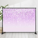 Allenjoy Trendy Purple Glitter Light Bokeh Birthday Backdrop