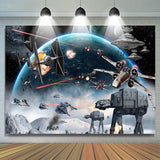 Allenjoy Universe Wars Science Fiction Birthday Party Backdrop