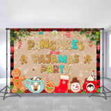 Allenjoy Warm Chrismas Pancakes And Pajamas Party Backdrops