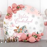 Allenjoy Winter Onederland Truck Round 1St Birthday Backdrop