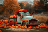 Allenjoy Autumn Acres Pumpkin Patch Photography Backdrop Gbsx-00651