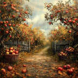 Allenjoy Autumn Apple Orchard Photography Backdrop Gbsx-01208