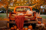 Allenjoy Autumn Forest Truck Photography Backdrop GBSX-00102