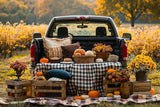 Allenjoy Autumn Forest Truck Photography Backdrop GBSX-00124