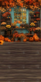 Allenjoy Autumn Greenhouse Window Photography Backdrop Gbsx-00654