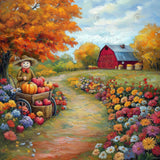Allenjoy Autumn Harvest Season Farm Photography Backdrop Gbsx-01172