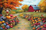 Allenjoy Autumn Harvest Season Farm Photography Backdrop Gbsx-01172