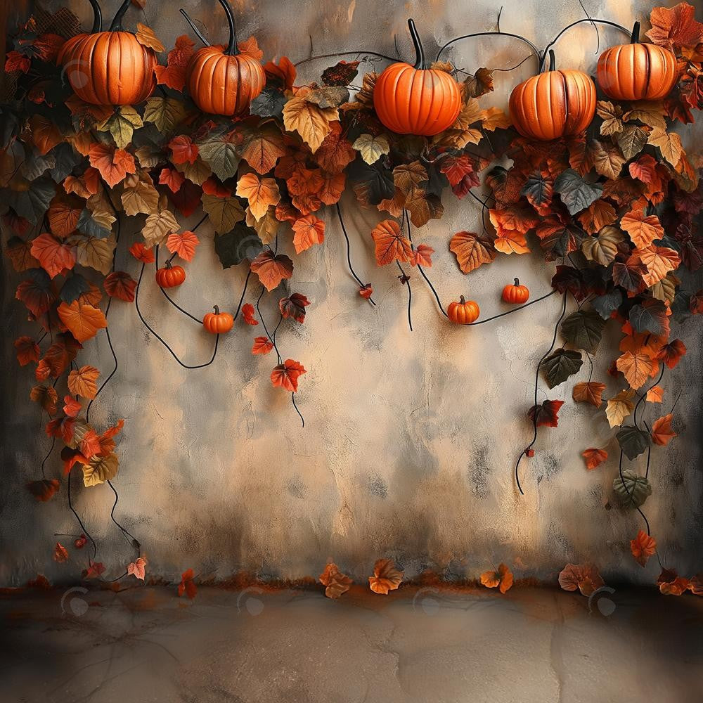 Allenjoy Autumn Leaves Wall Photography Backdrop Gbsx-00915 – Allenjoy ...