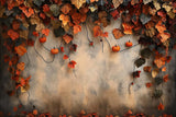 Allenjoy Autumn Leaves Wall Photography Backdrop Gbsx-00915