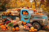 Allenjoy Autumn Old Truck Photography Backdrop Gbsx-00379