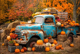 Allenjoy Autumn Old Truck Photography Backdrop Gbsx-00380