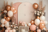 Allenjoy Autumn Pumpkin Arch Balloons Photography Backdrop GBSX-00105